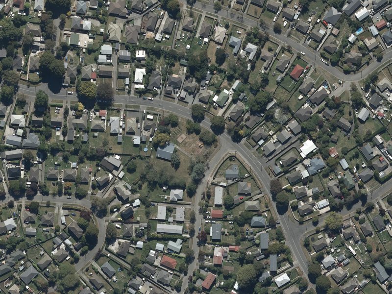 aerial view of Morley Reserve and the ground around it