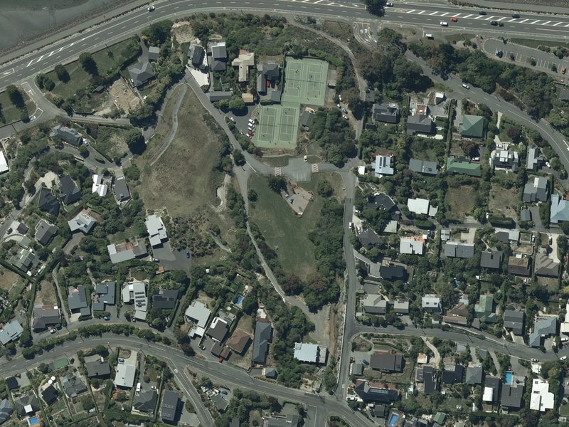 aerial view of King Park and the ground around it