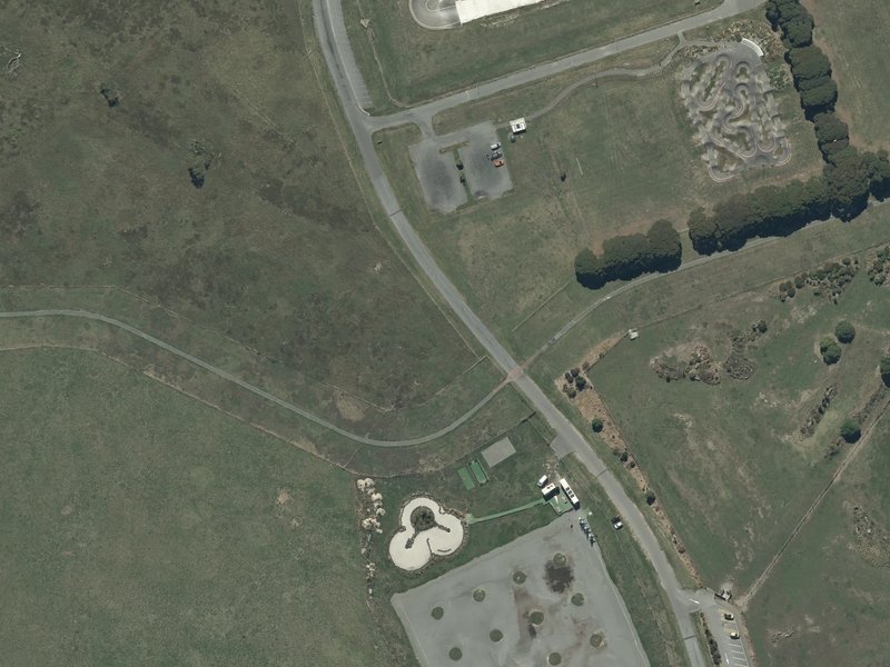 aerial view of Bexley Park and the ground around it