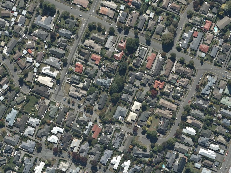 aerial view of Cricklewood Reserve and the ground around it