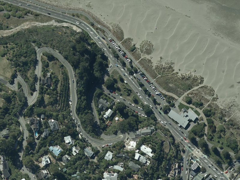 aerial view of Sumner Coronation Garden and the ground around it
