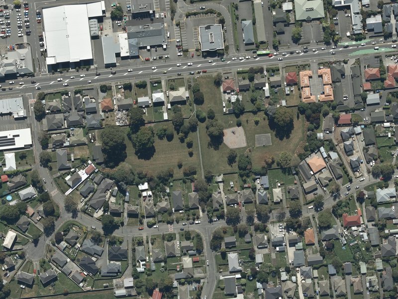 aerial view of Auburn Reserve and the ground around it