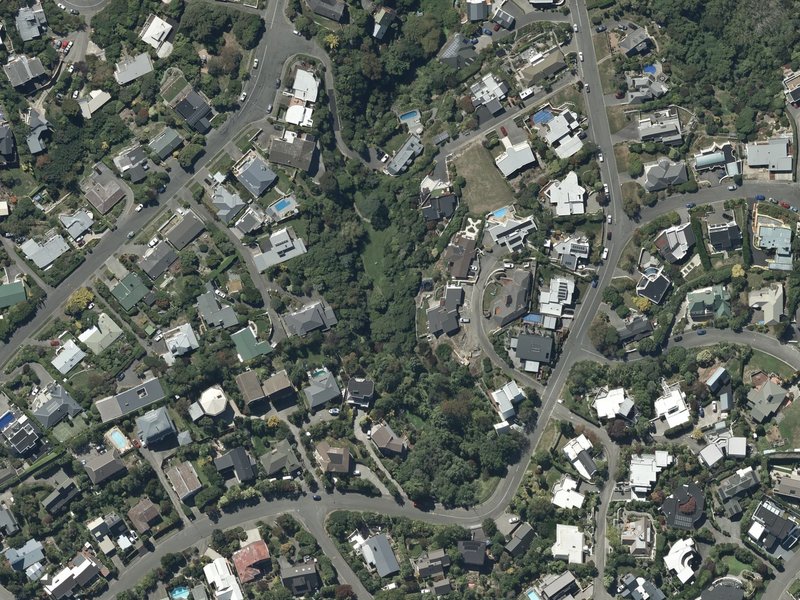 aerial view of Longhurst Reserve and the ground around it