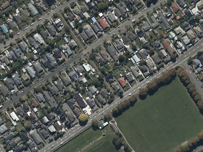 aerial view of Knowles Plantation and the ground around it