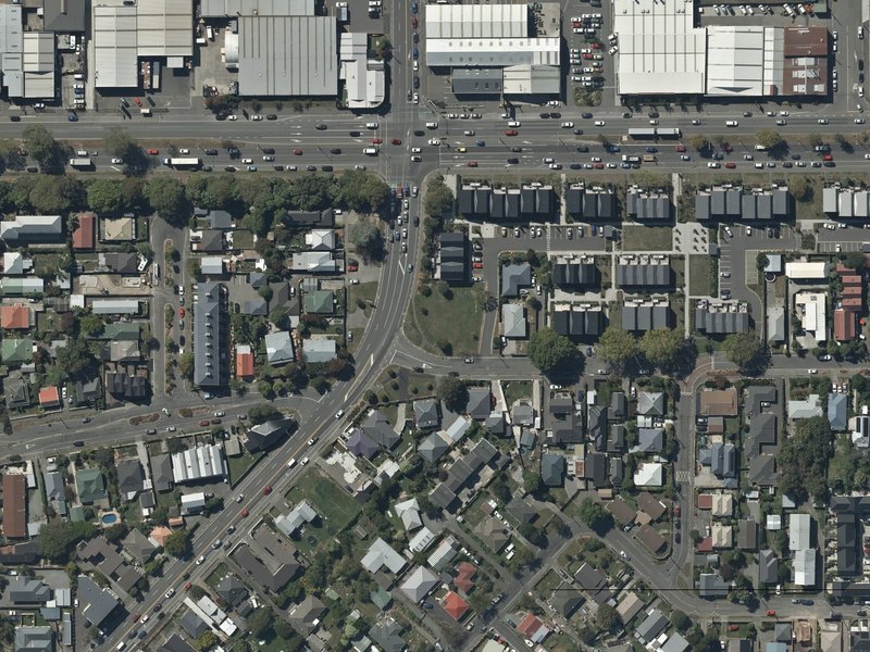 aerial view of Hastings Reserve and the ground around it