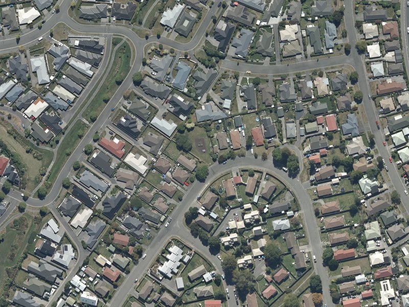aerial view of Arcon Playground and the ground around it