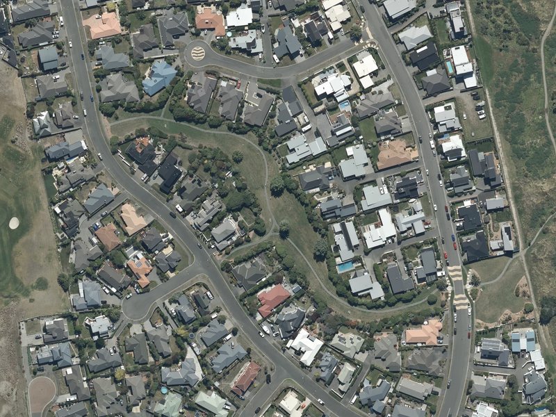 aerial view of Eastwood Reserve and the ground around it