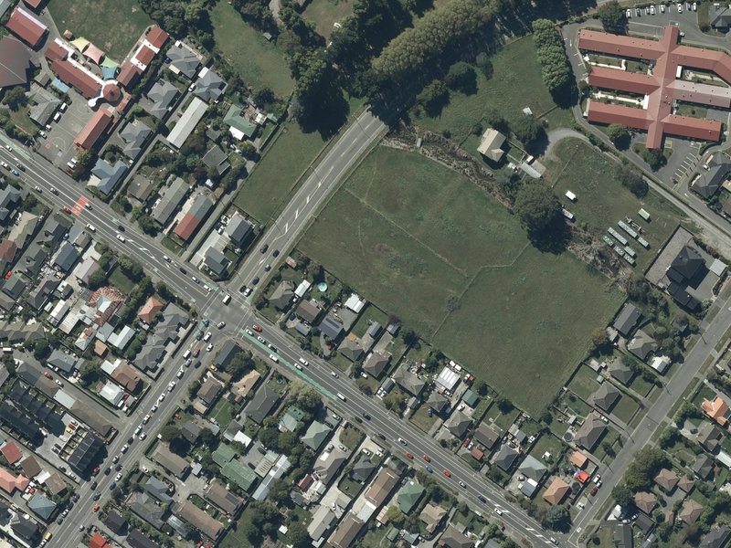 aerial view of Palinurus Reserve and the ground around it