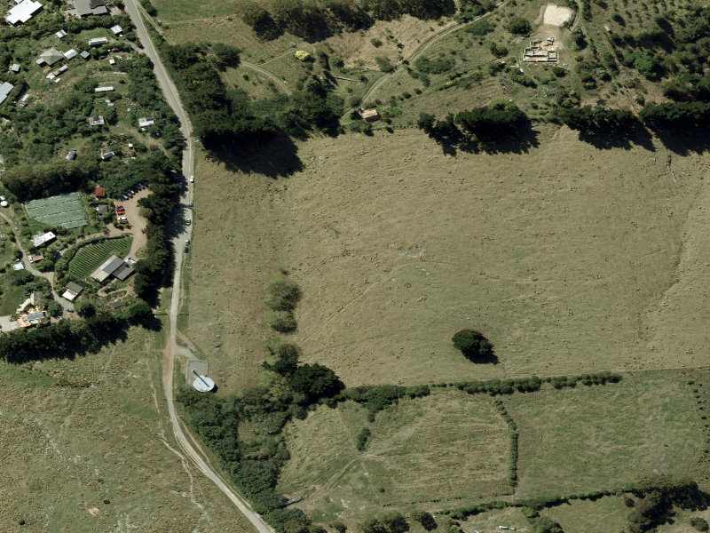 A Christchurch park from the air