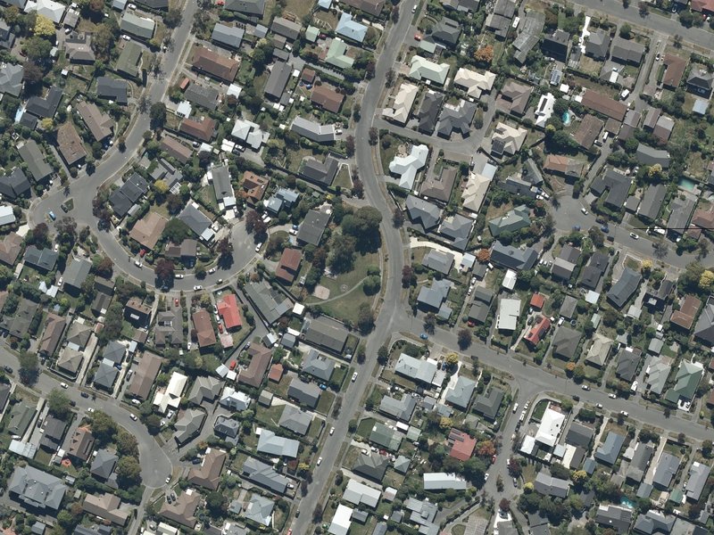 aerial view of Toorak Reserve and the ground around it