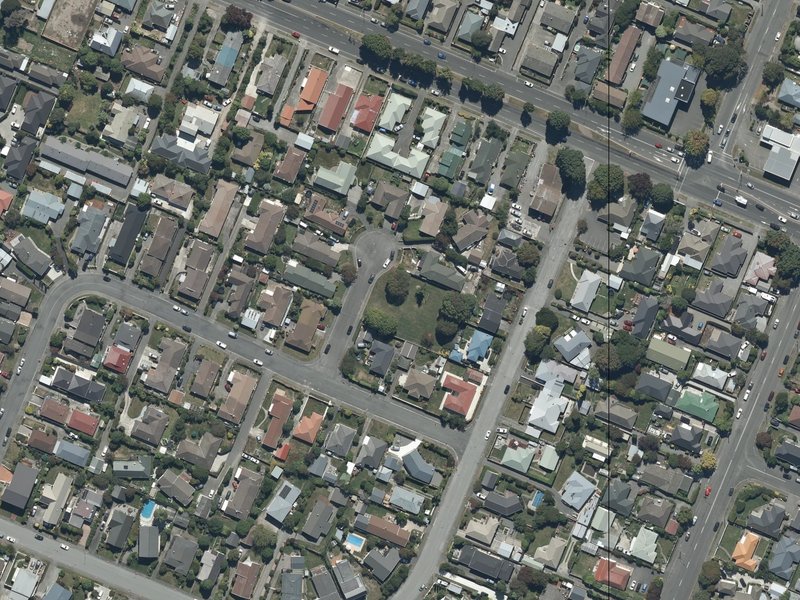 aerial view of Iona Reserve and the ground around it