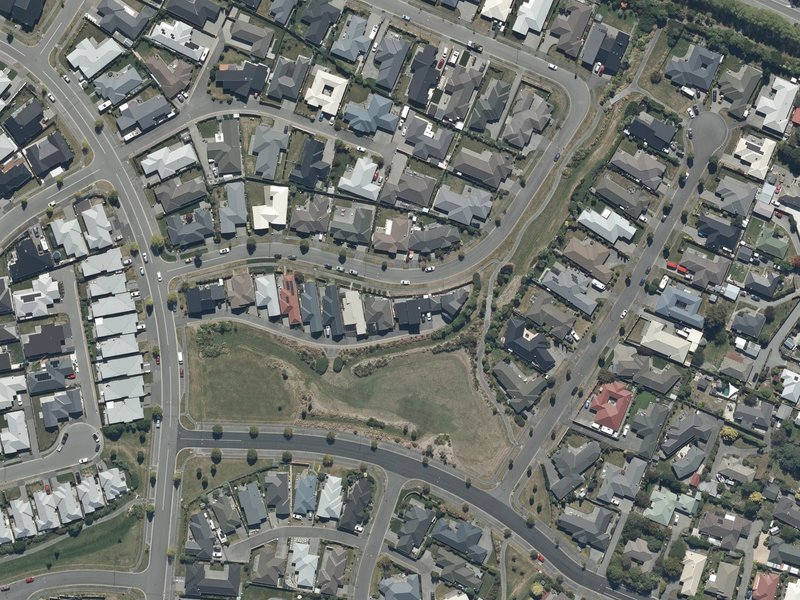 aerial view of Neathwest Reserve and the ground around it
