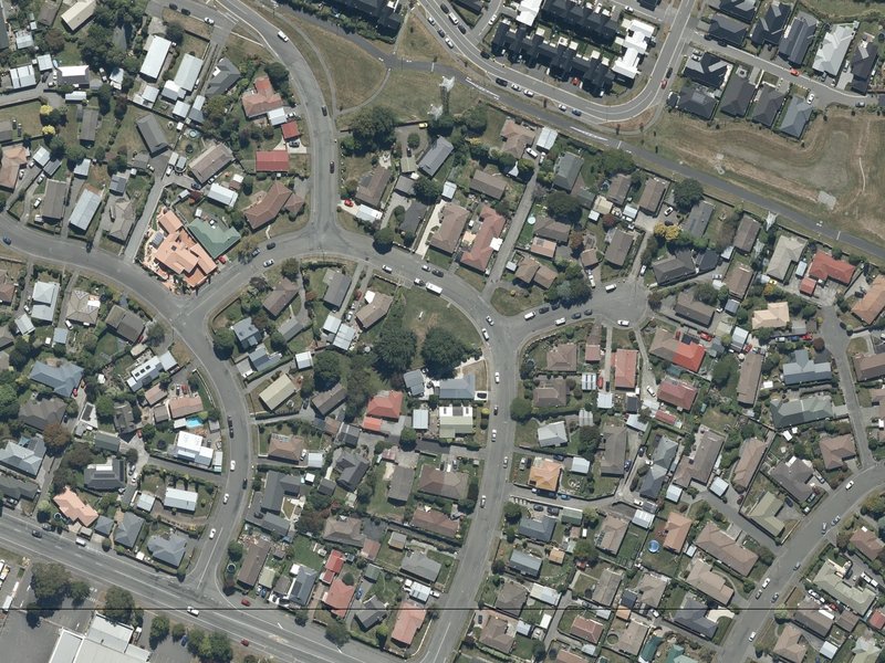 aerial view of Kinross Reserve and the ground around it