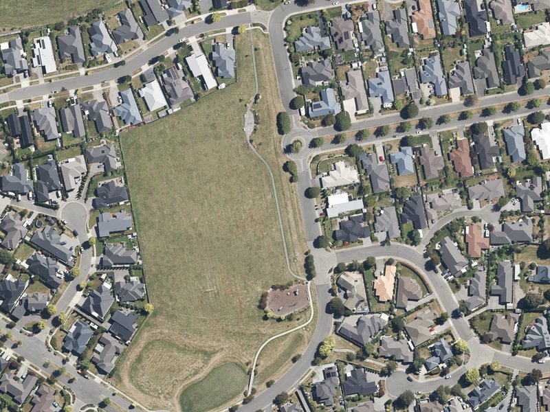 aerial view of Unvested Reserve Arlington Utility and the ground around it