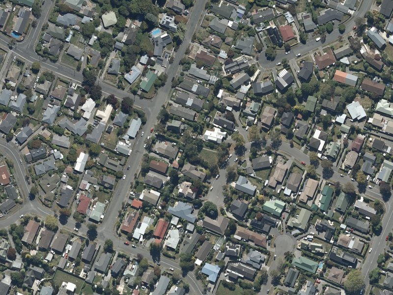 aerial view of Harkness Reserve and the ground around it