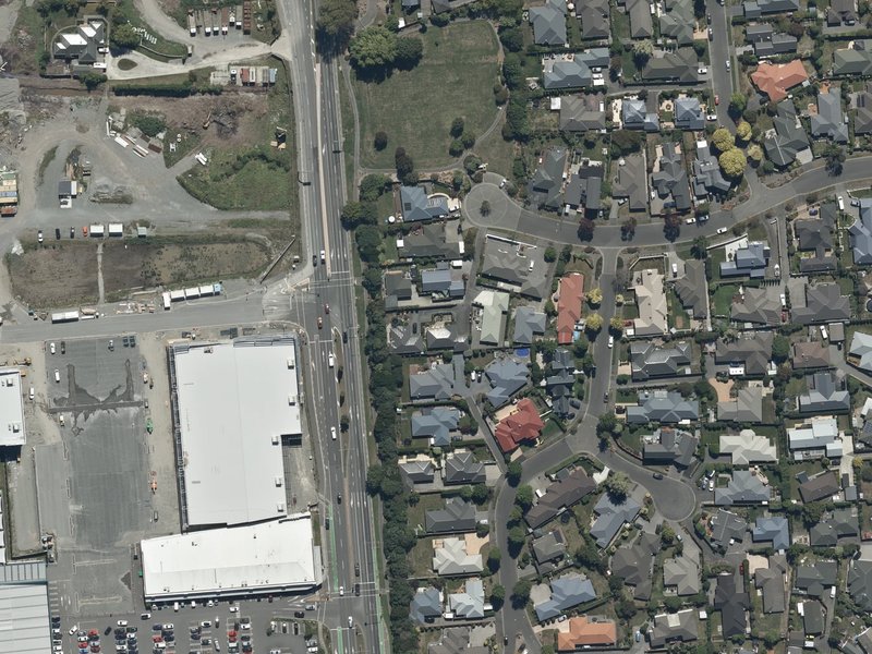 aerial view of Wilmington Reserve and the ground around it