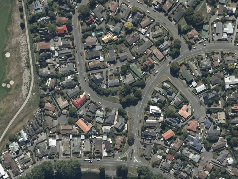 aerial view of Lakewood Reserves and the ground around it
