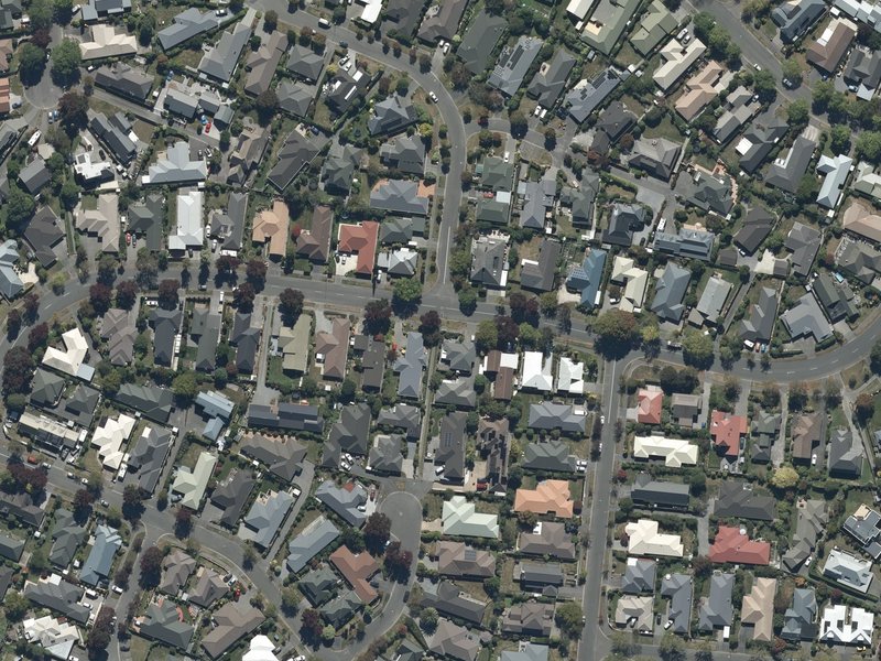 aerial view of Apsley Landscape Reserve and the ground around it