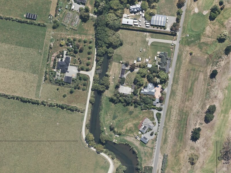 aerial view of Old Main North Road Esplanade Re and the ground around it