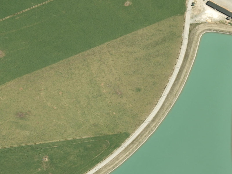 aerial view of Waimakariri River Regional Park and the ground around it