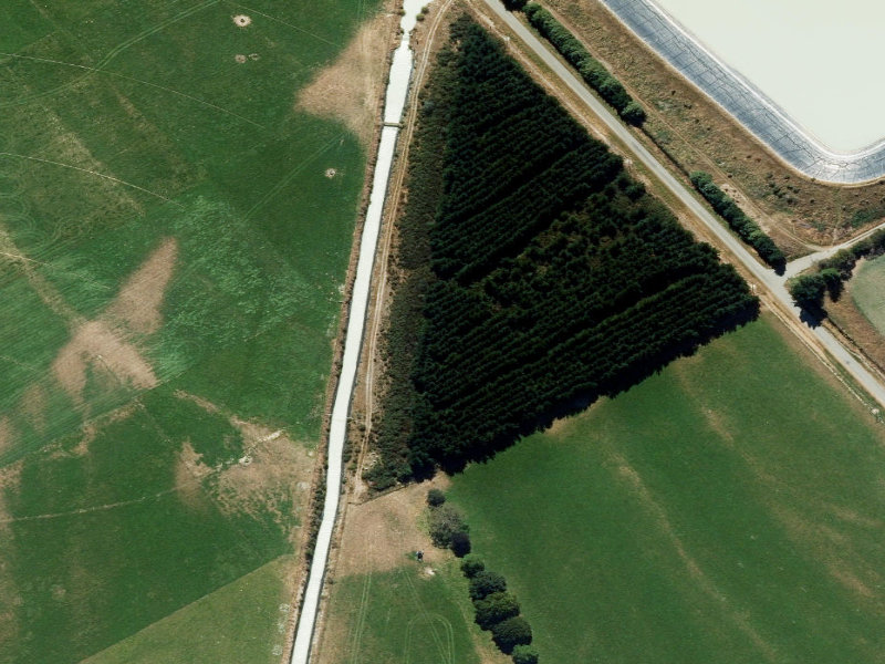 aerial view of Ritchies and the ground around it