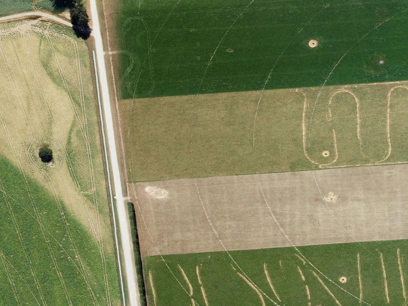 aerial view of Reserve 2158 and the ground around it