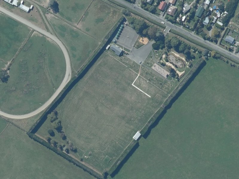 aerial view of Osborne Park and the ground around it