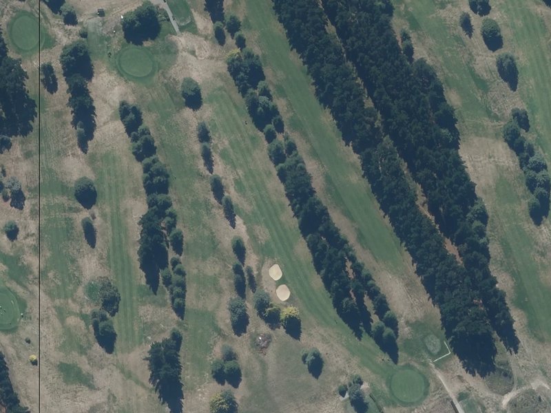 aerial view of Weedons Domain and the ground around it