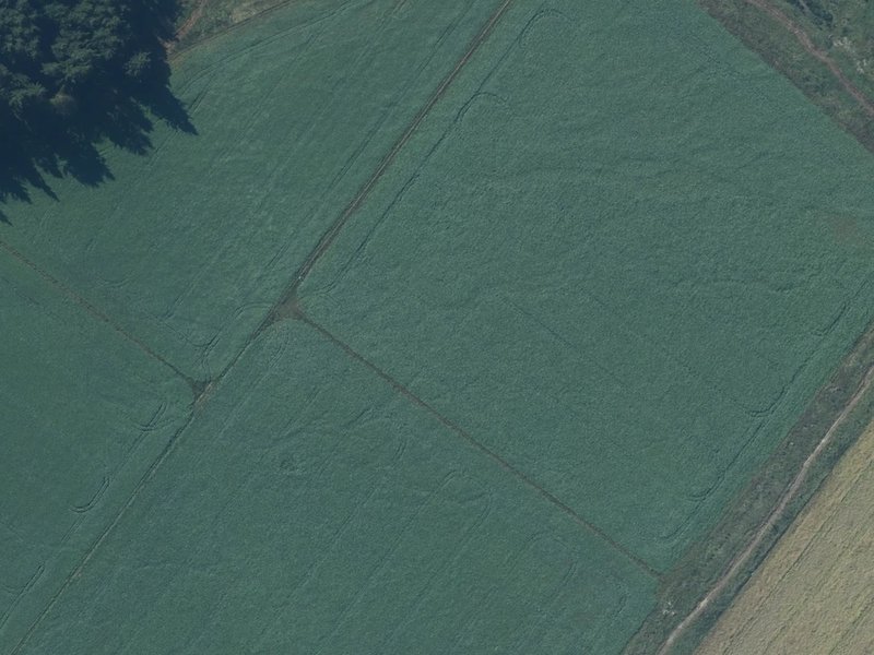 aerial view of Kowai Pass Recreation Reserve and the ground around it