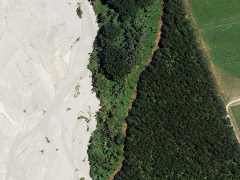 aerial view of Stewarts Reserve 2717 and the ground around it