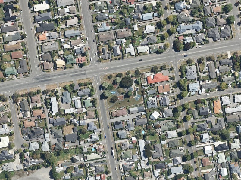 aerial view of Elephant Park and the ground around it