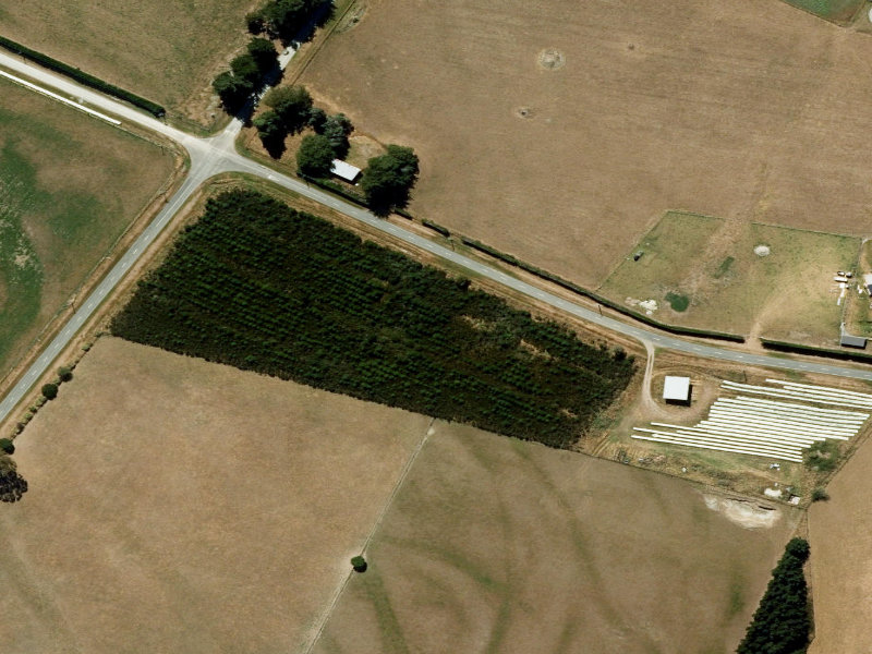 aerial view of Fifields and the ground around it