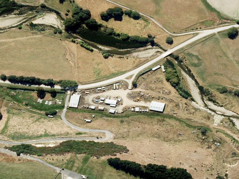 aerial view of Closed Road and the ground around it