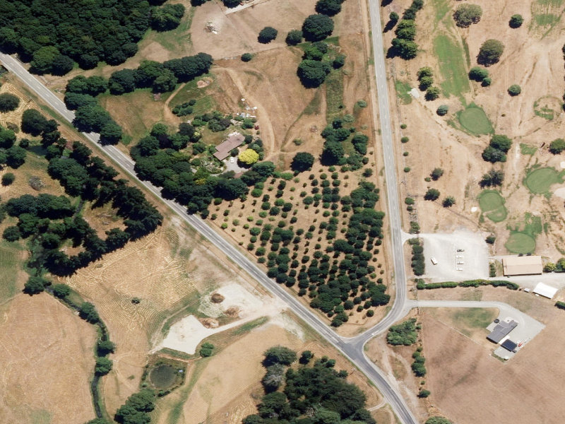 aerial view of Reserve and the ground around it