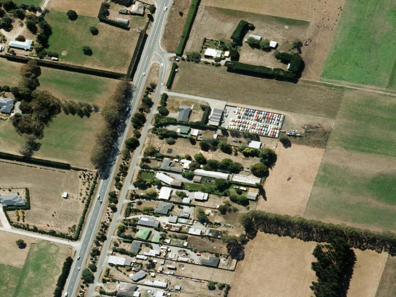aerial view of Seadown / Acacia Drive Playground and the ground around it