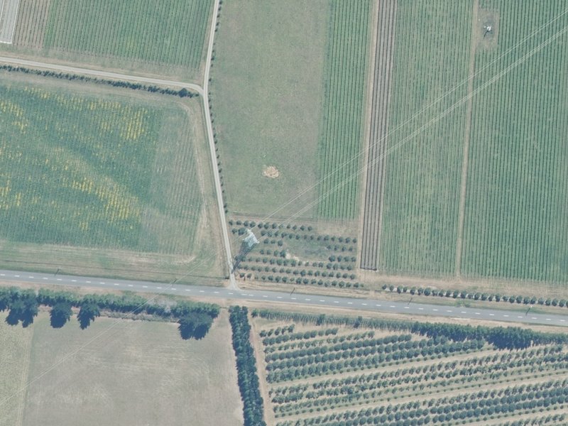 aerial view of Olive Grove Reserve and the ground around it