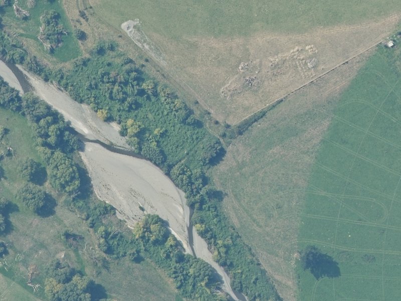 aerial view of Culverden Esplanade Reserve and the ground around it