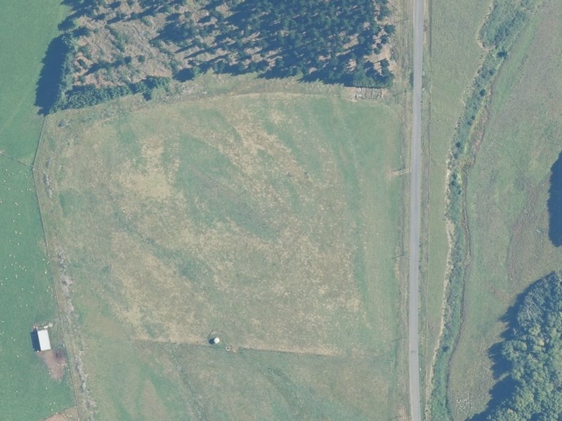 aerial view of Fulton Park and the ground around it