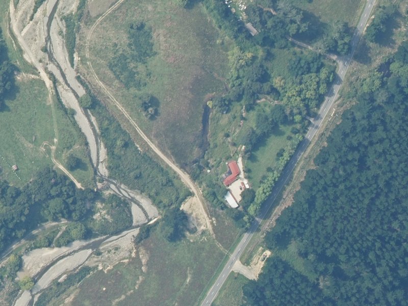 aerial view of Inland Esplanade Reserve and the ground around it