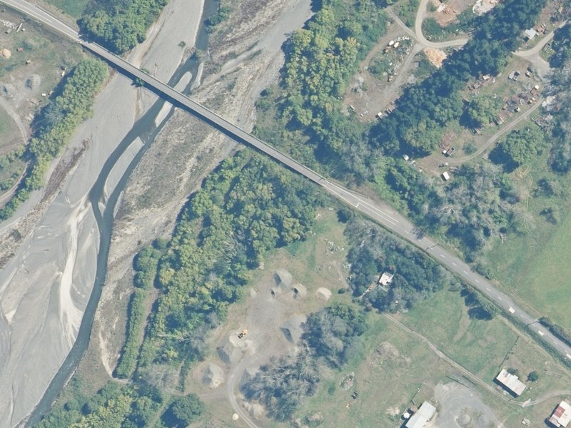 aerial view of Mason Esplanade Reserve and the ground around it