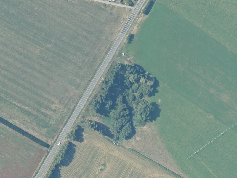 aerial view of Mt. View Gravel Reserve and the ground around it
