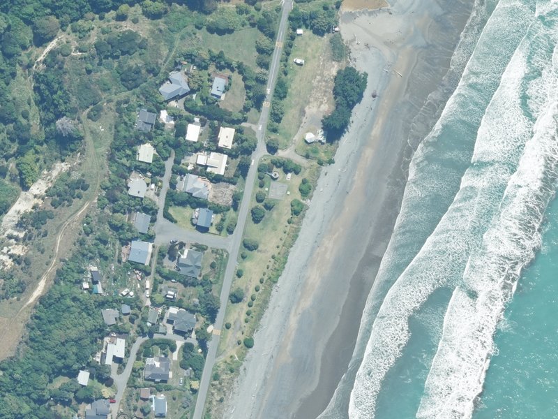 aerial view of Buxton Camp And Playground Reserve and the ground around it