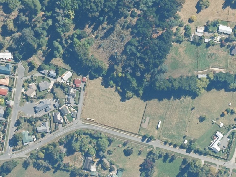 aerial view of Mcqueen Road Reserve and the ground around it