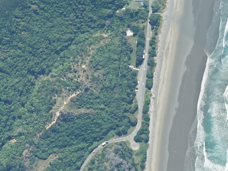 aerial view of Old School Reserve and the ground around it