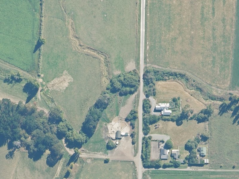 aerial view of Stock Resting Reserve and the ground around it