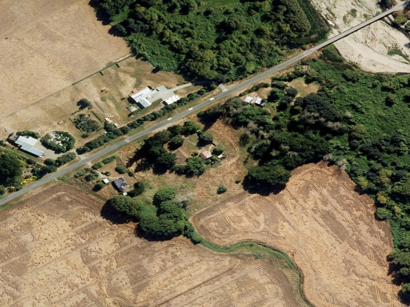 aerial view of Pleasant Valley Recreation Centre and the ground around it
