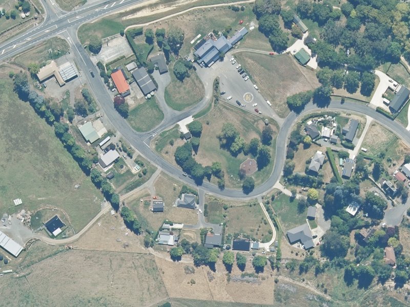 aerial view of Tavern Drive Reserve and the ground around it