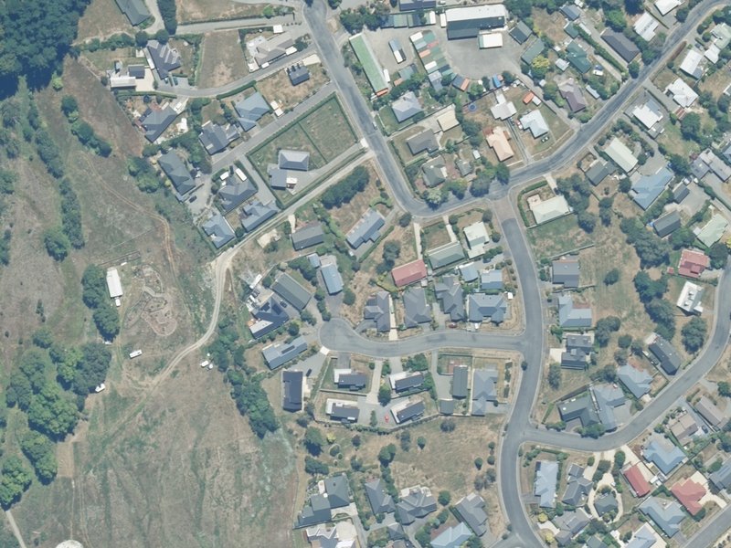 aerial view of Charon Reserve and the ground around it