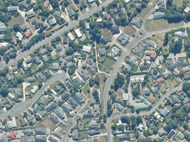 aerial view of Forest View Reserve and the ground around it