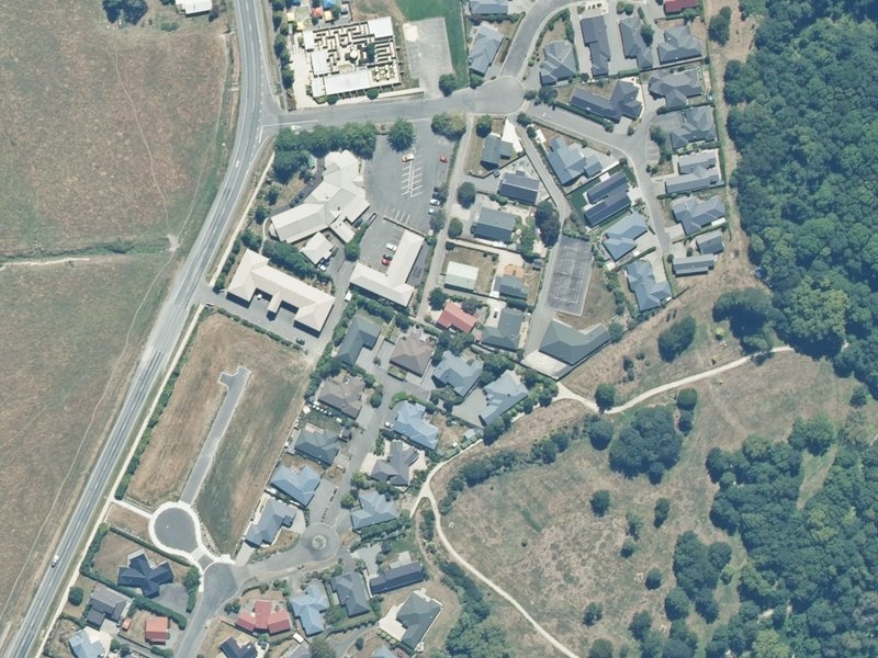 aerial view of Tarndale Access Way and the ground around it